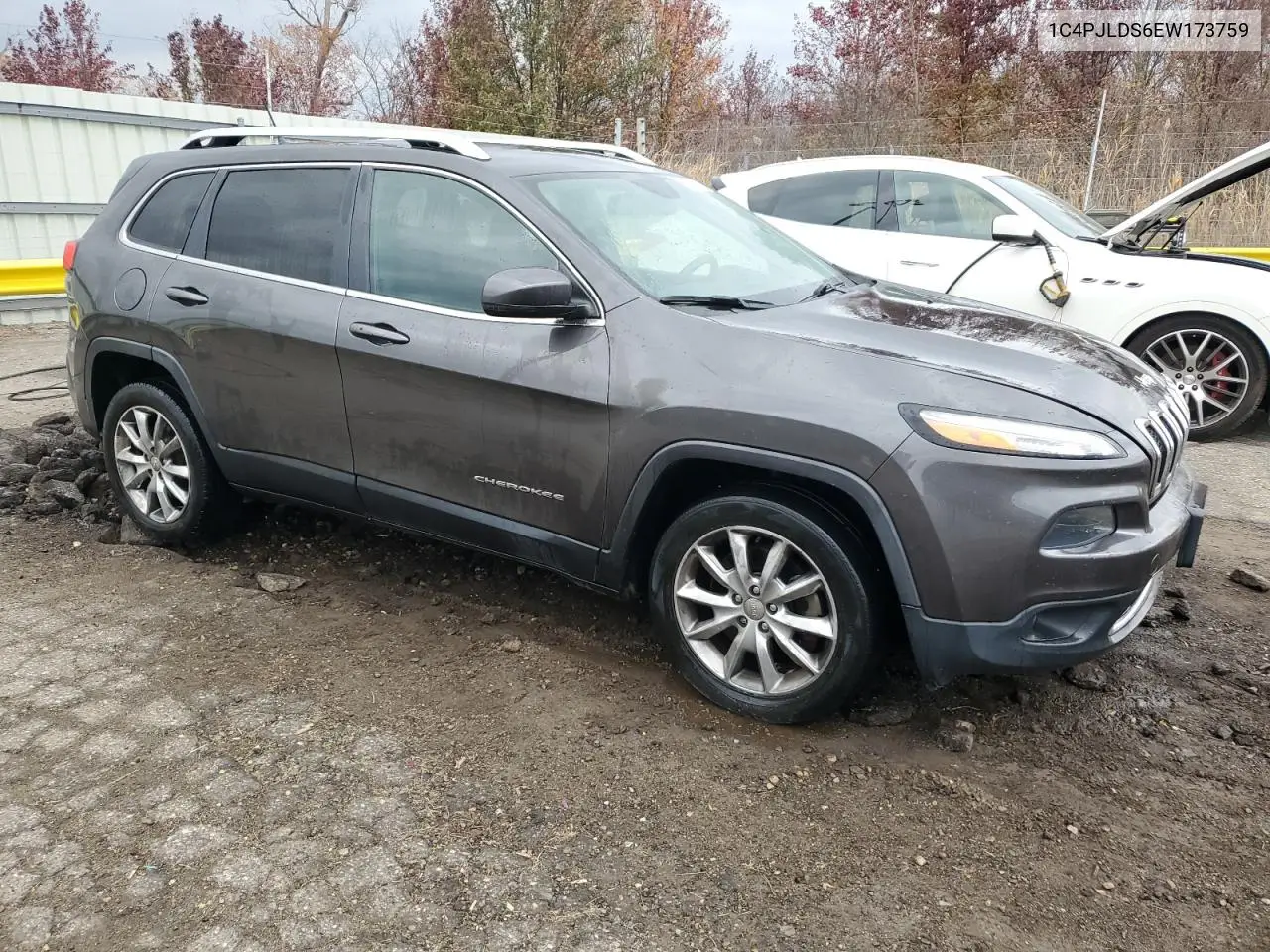 1C4PJLDS6EW173759 2014 Jeep Cherokee Limited