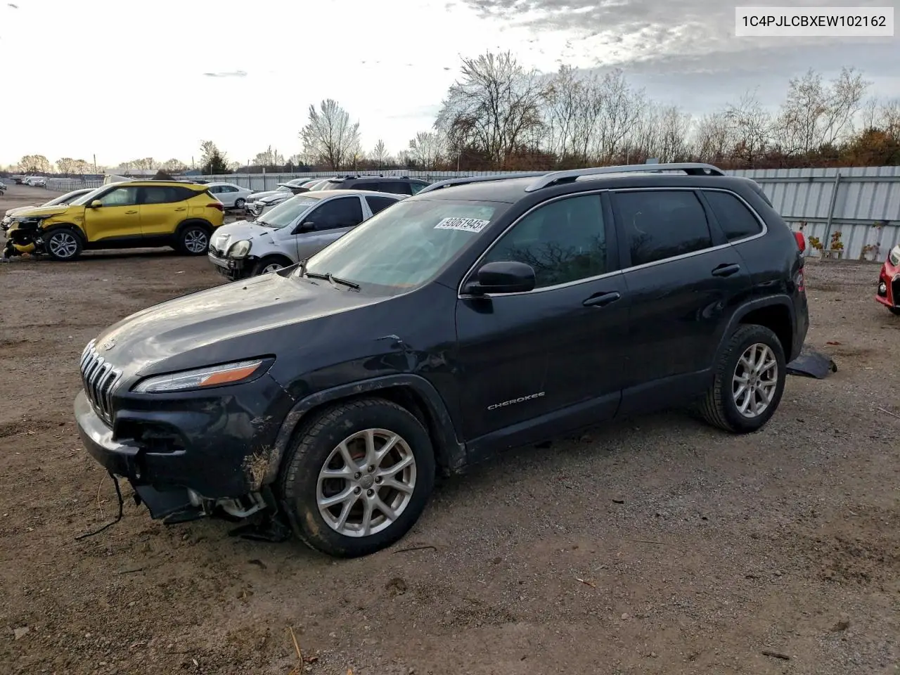 1C4PJLCBXEW102162 2014 Jeep Cherokee Latitude