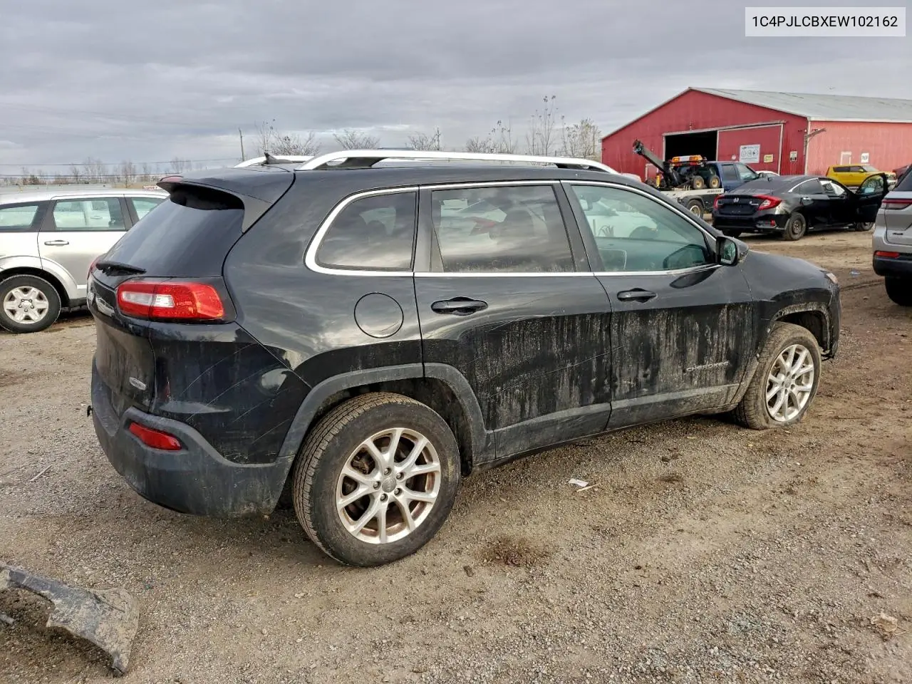 1C4PJLCBXEW102162 2014 Jeep Cherokee Latitude