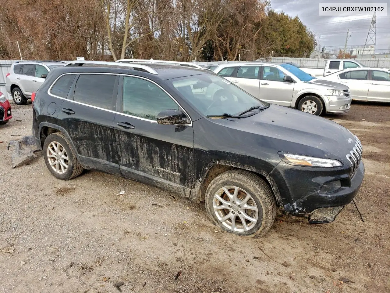 1C4PJLCBXEW102162 2014 Jeep Cherokee Latitude