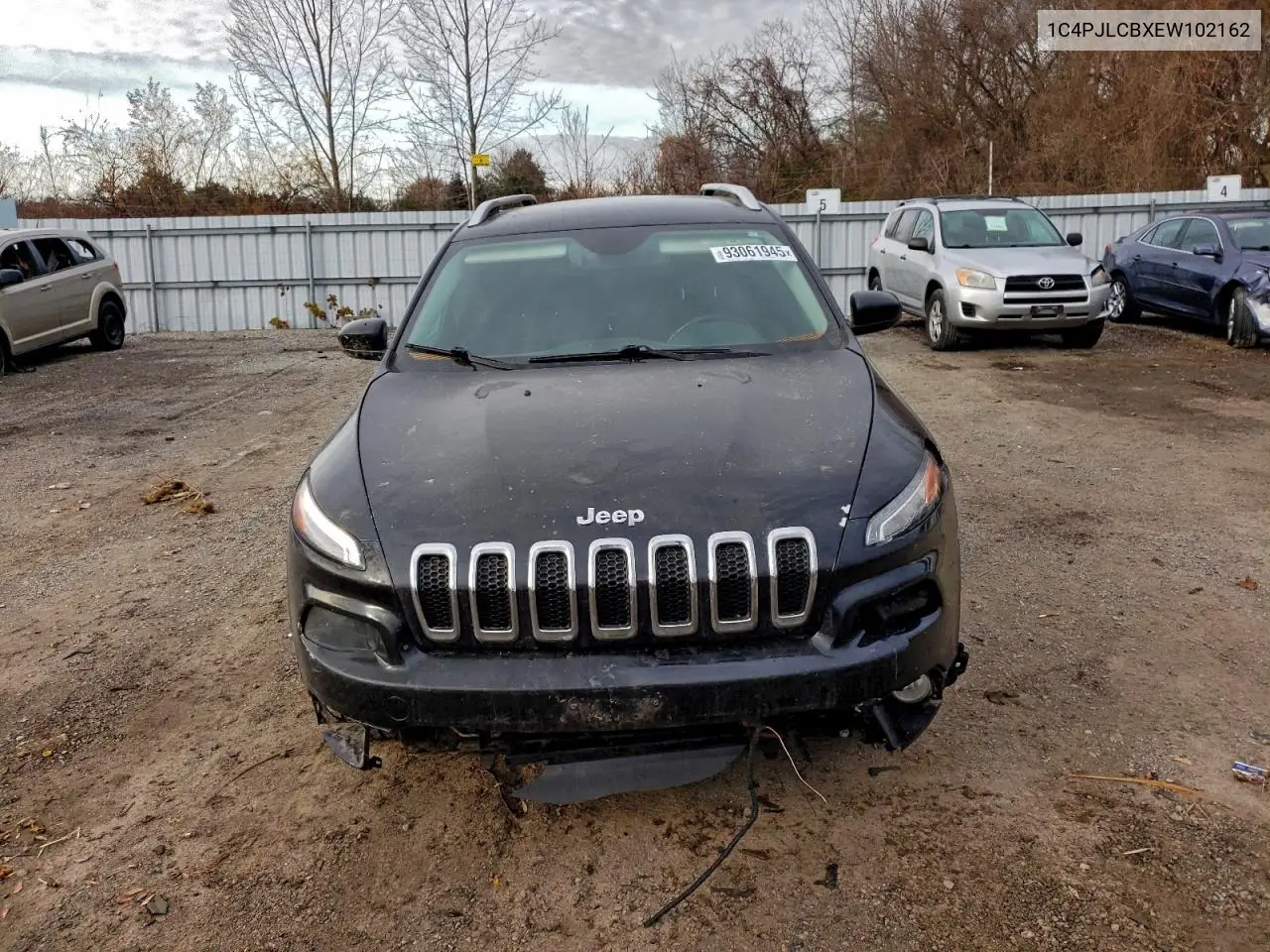 1C4PJLCBXEW102162 2014 Jeep Cherokee Latitude