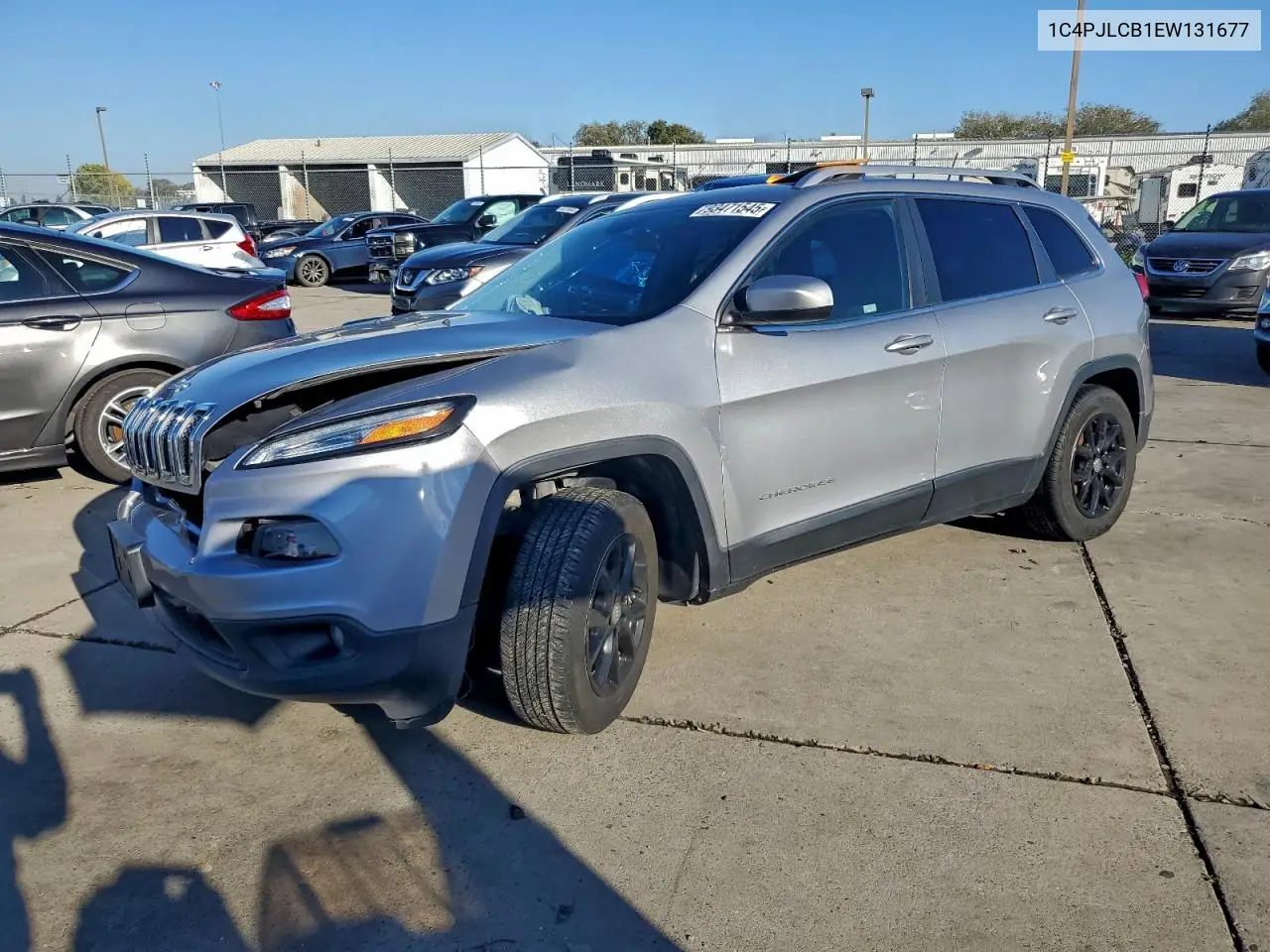 1C4PJLCB1EW131677 2014 Jeep Cherokee Latitude
