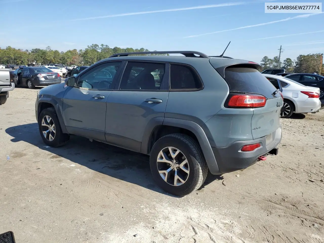 1C4PJMBS6EW277774 2014 Jeep Cherokee Trailhawk