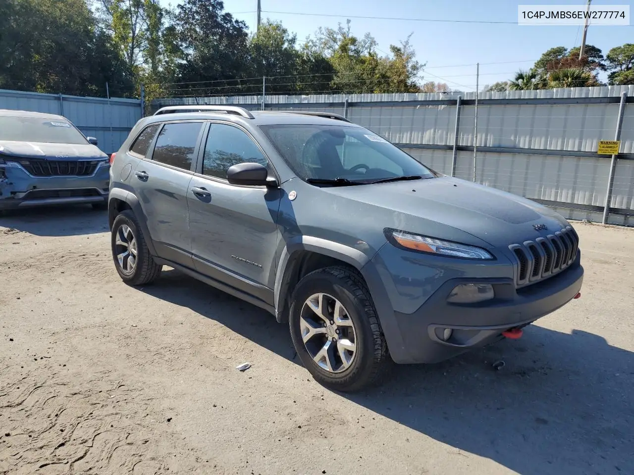 1C4PJMBS6EW277774 2014 Jeep Cherokee Trailhawk