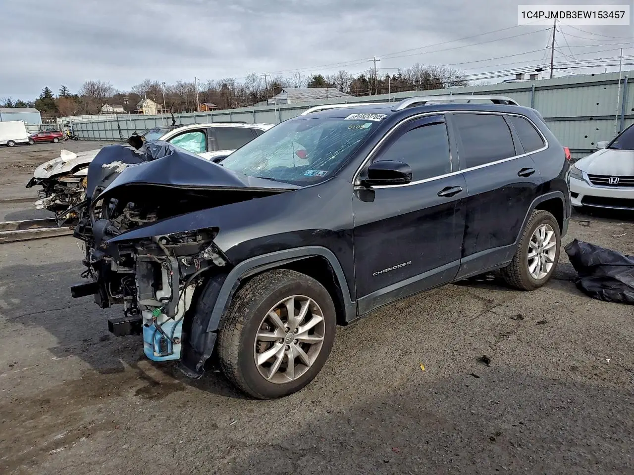 1C4PJMDB3EW153457 2014 Jeep Cherokee Limited
