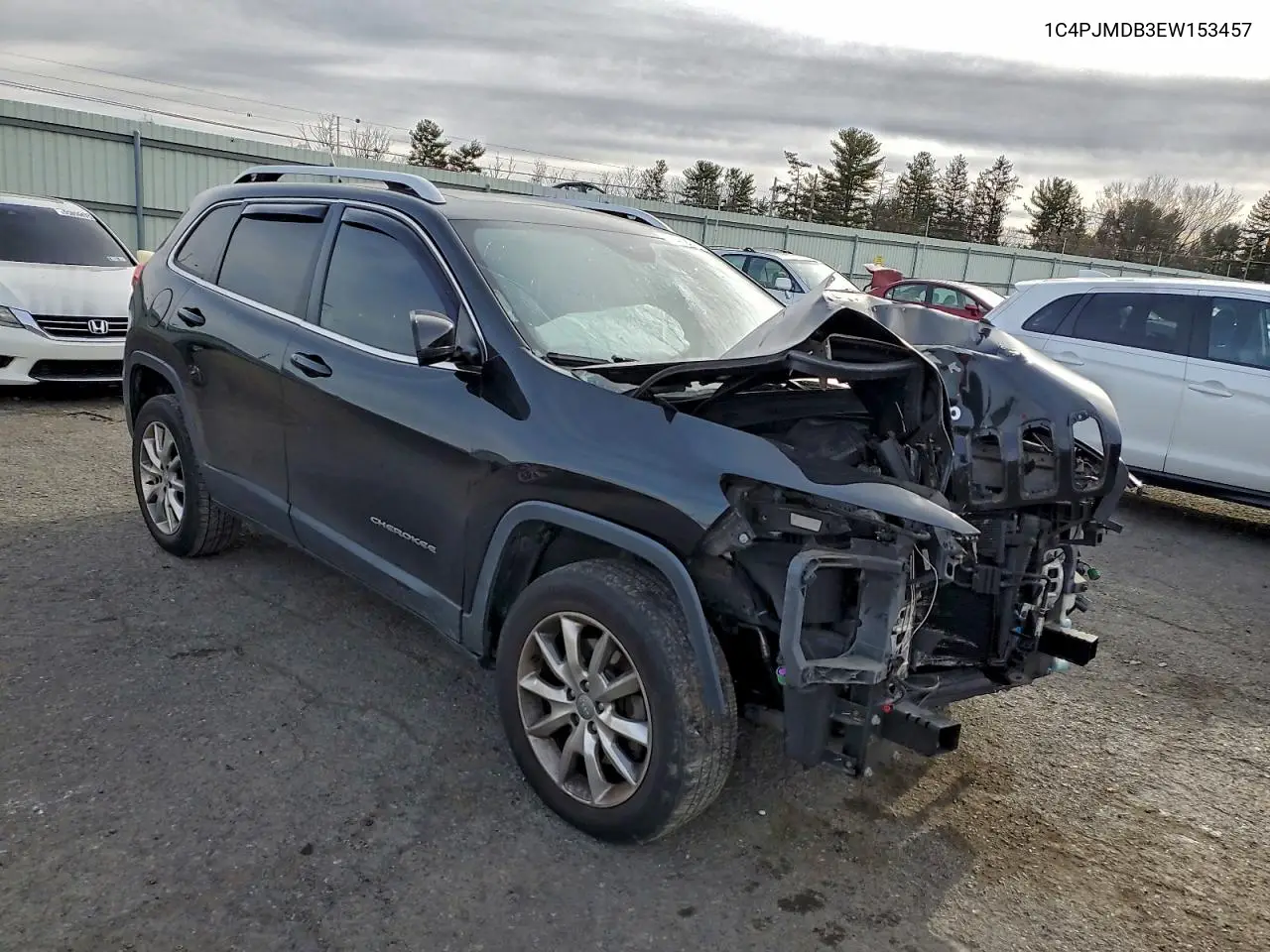 1C4PJMDB3EW153457 2014 Jeep Cherokee Limited