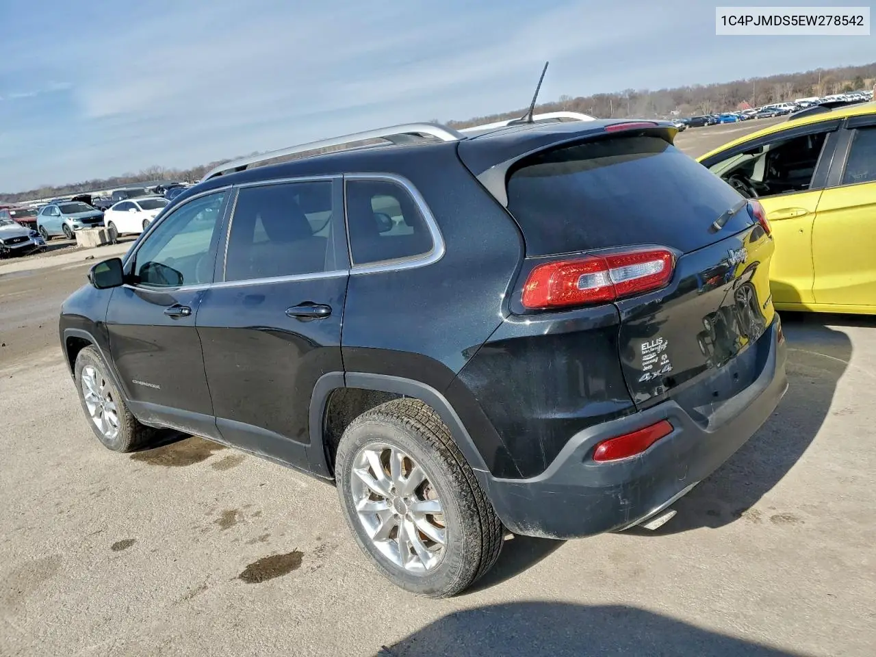1C4PJMDS5EW278542 2014 Jeep Cherokee Limited