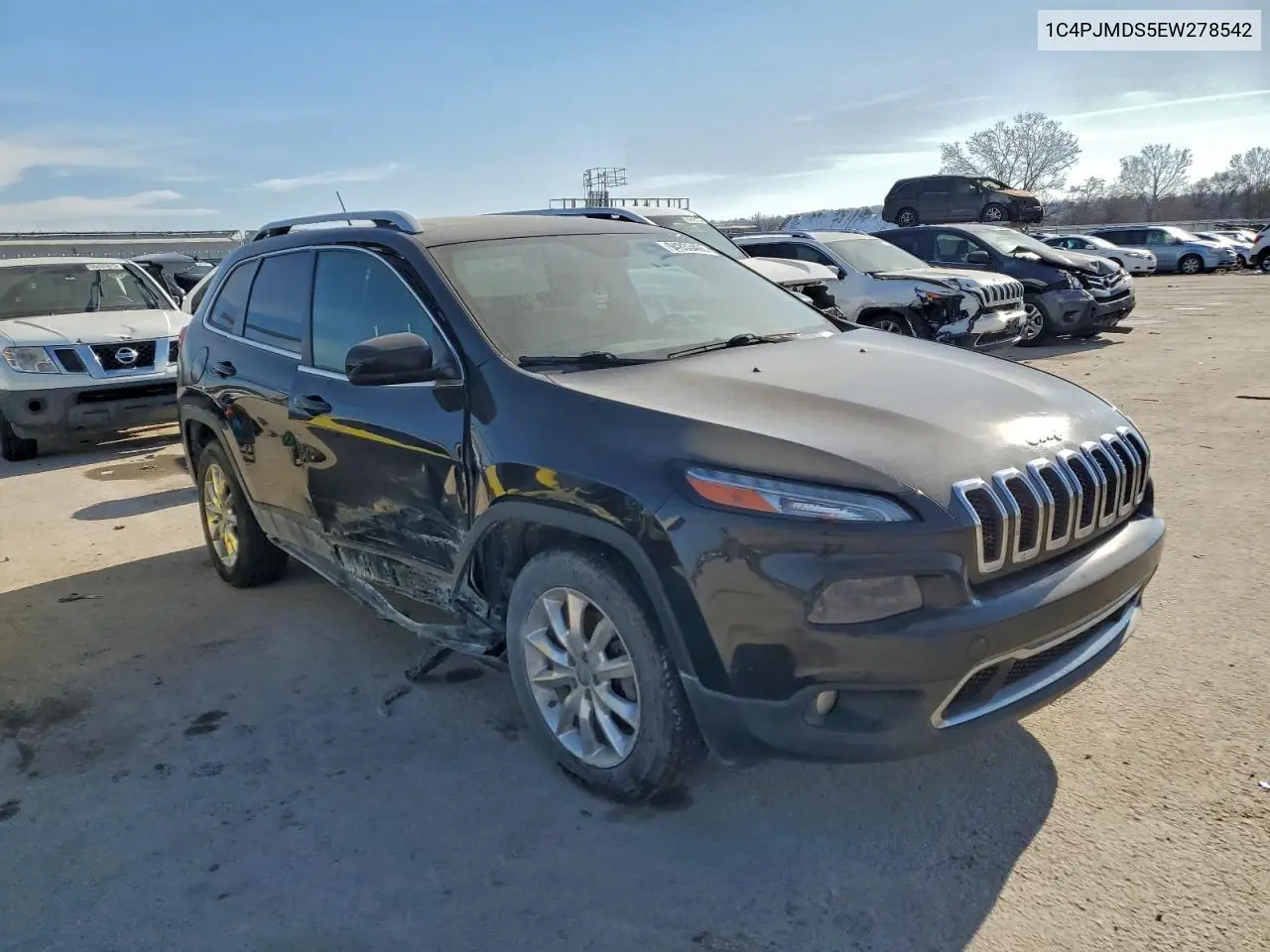 1C4PJMDS5EW278542 2014 Jeep Cherokee Limited