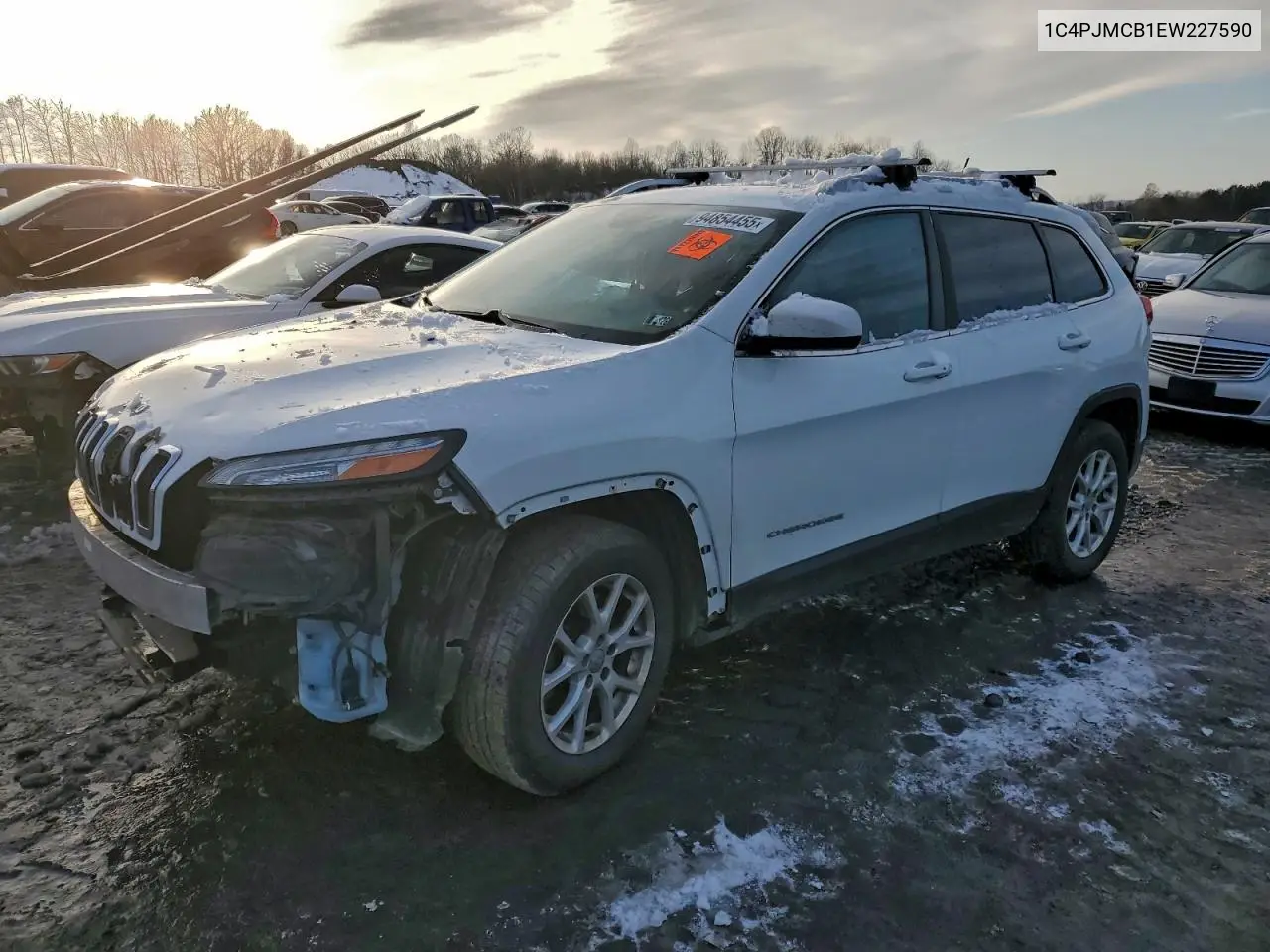 1C4PJMCB1EW227590 2014 Jeep Cherokee Latitude