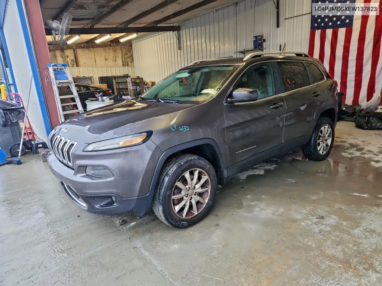 1C4PJMDSXEW137823 2014 Jeep Cherokee Limited