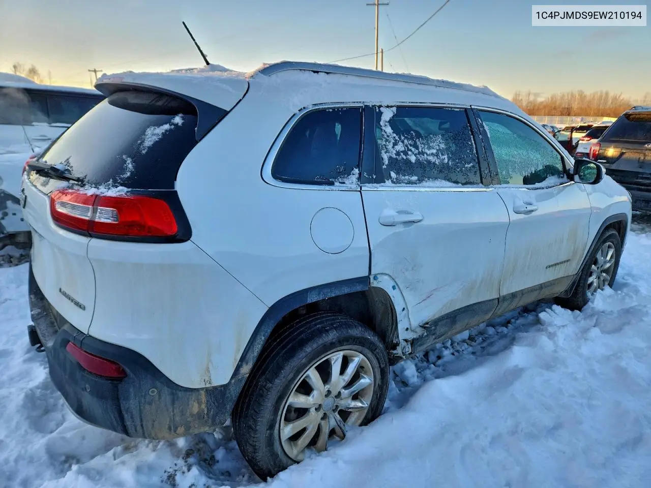 1C4PJMDS9EW210194 2014 Jeep Cherokee Limited