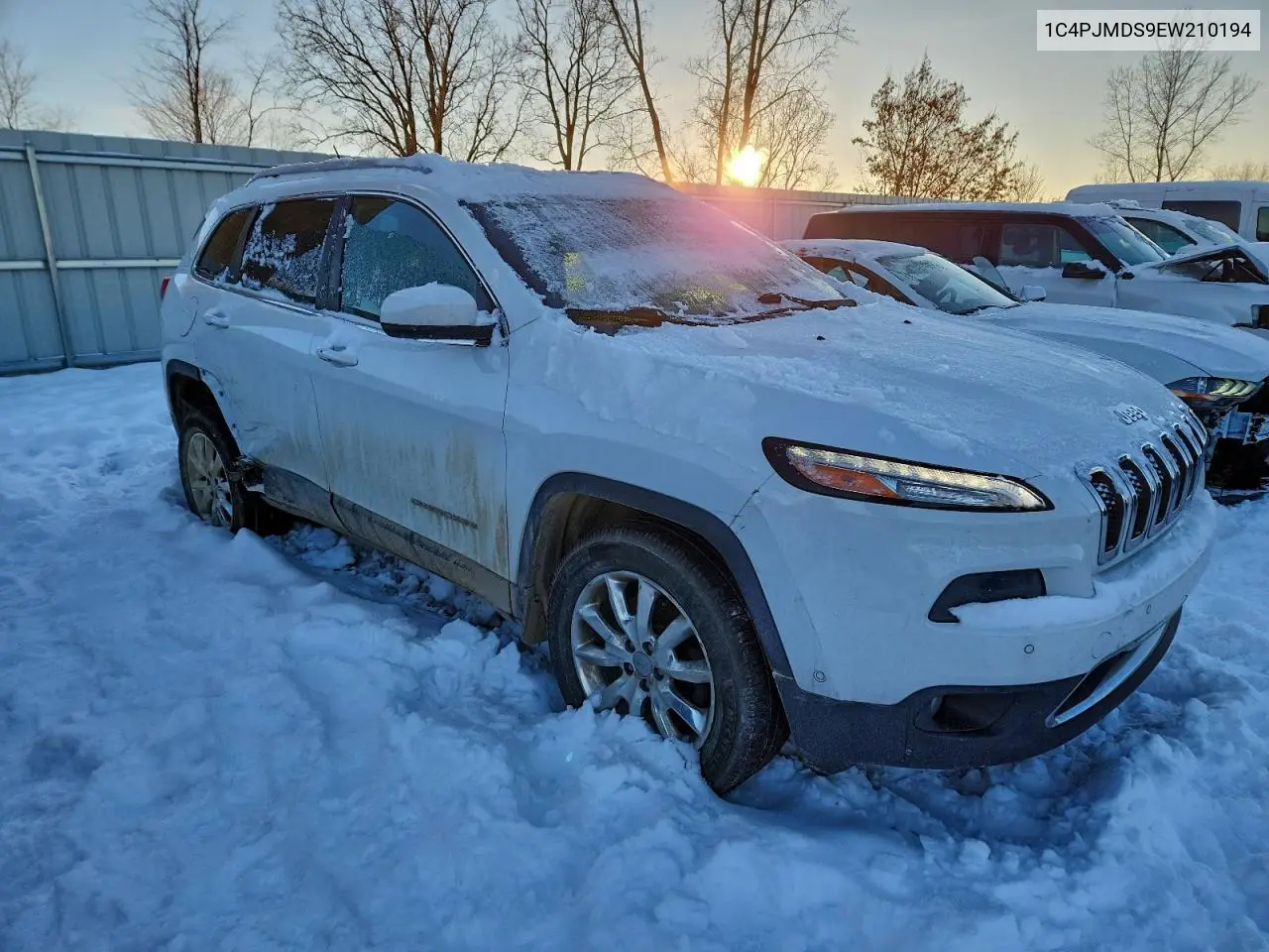 1C4PJMDS9EW210194 2014 Jeep Cherokee Limited
