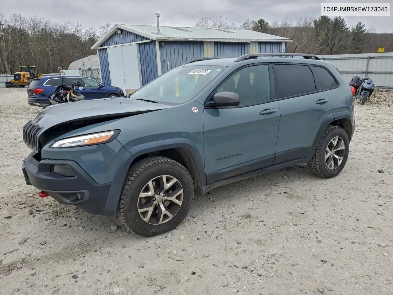 1C4PJMBSXEW173045 2014 Jeep Cherokee Trailhawk