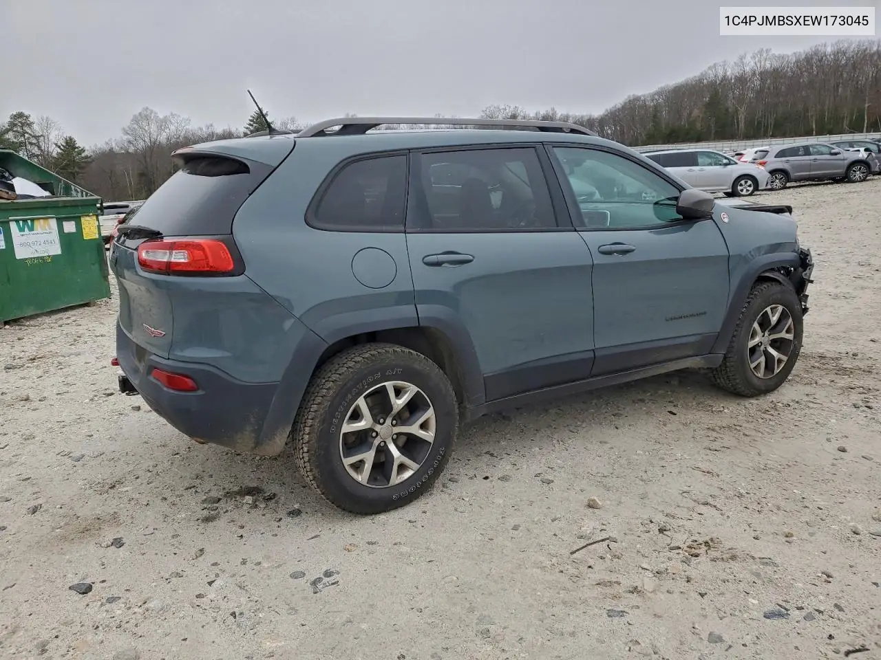 1C4PJMBSXEW173045 2014 Jeep Cherokee Trailhawk