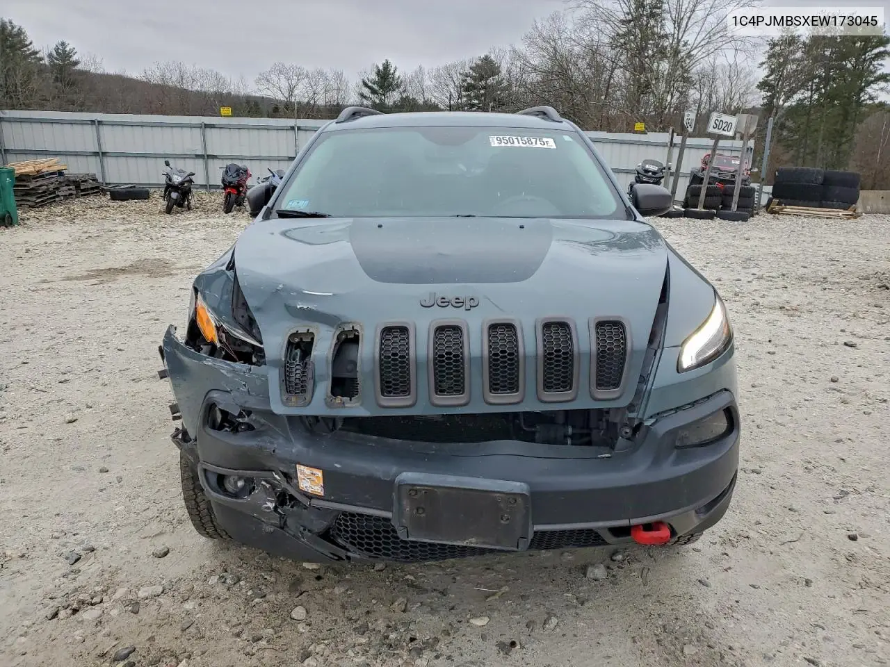 1C4PJMBSXEW173045 2014 Jeep Cherokee Trailhawk