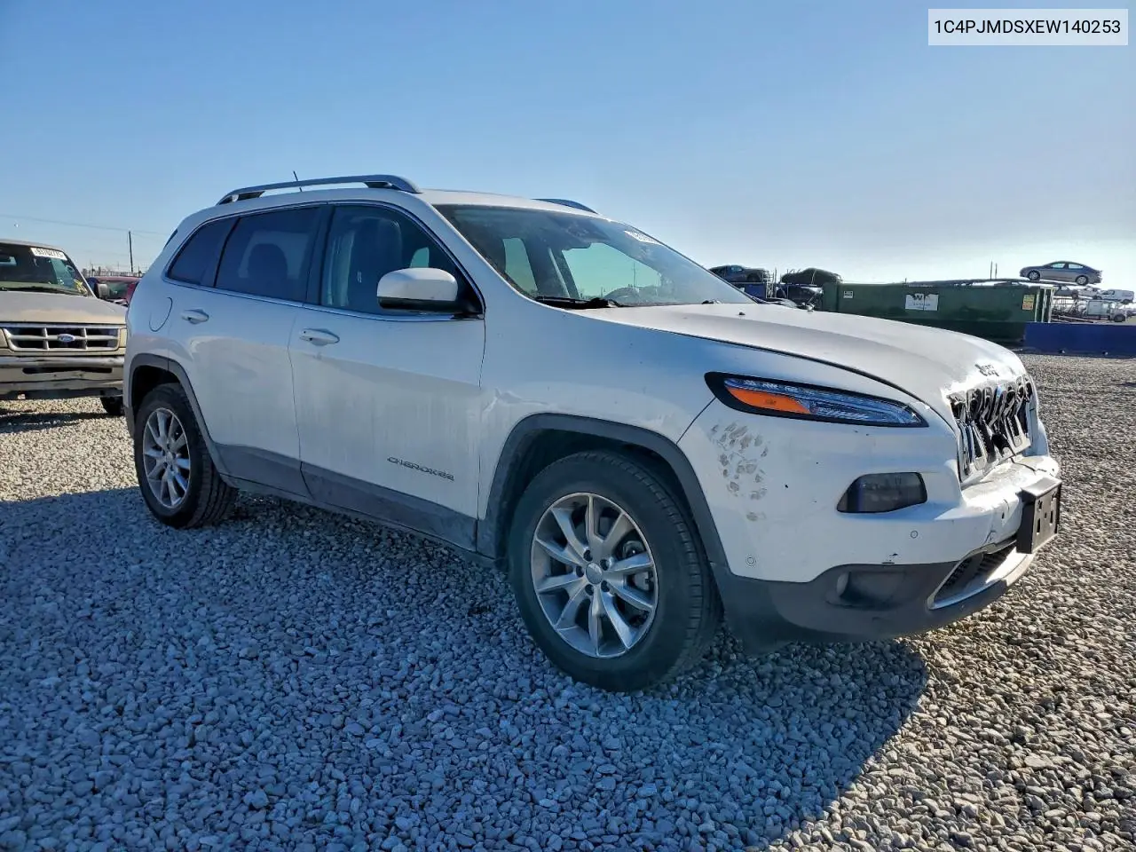 1C4PJMDSXEW140253 2014 Jeep Cherokee Limited