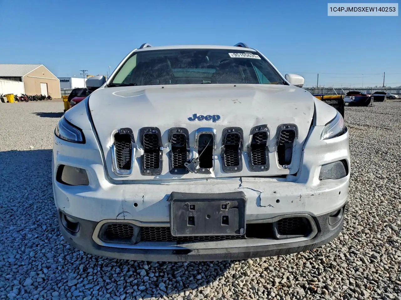 1C4PJMDSXEW140253 2014 Jeep Cherokee Limited