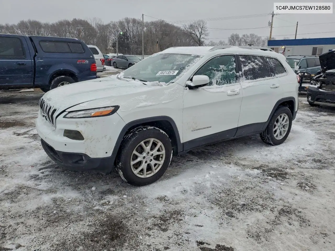 1C4PJMCS7EW128580 2014 Jeep Cherokee Latitude