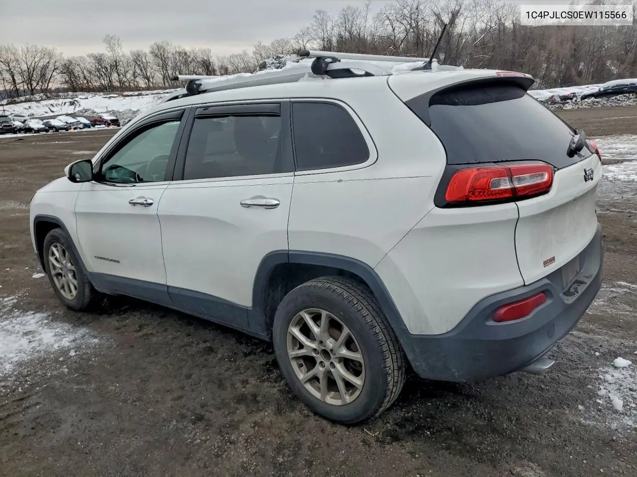 1C4PJLCS0EW115566 2014 Jeep Cherokee Latitude