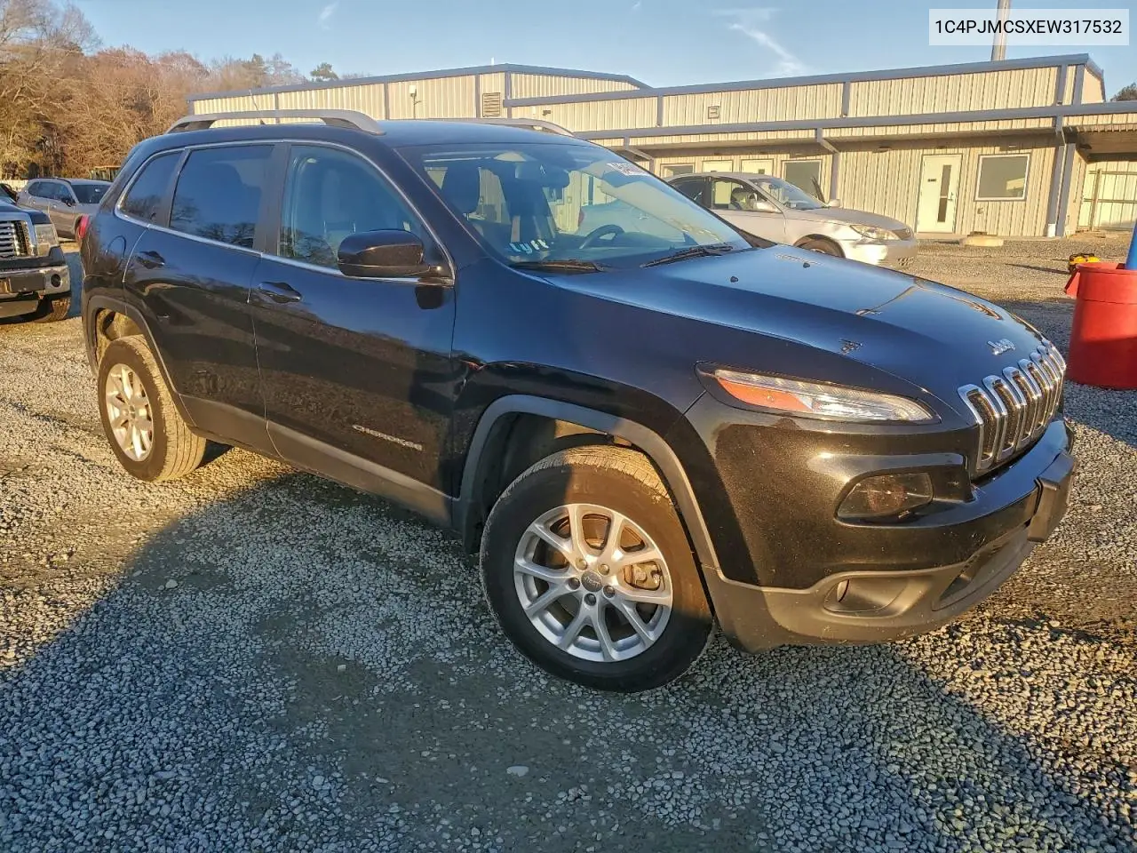 1C4PJMCSXEW317532 2014 Jeep Cherokee Latitude