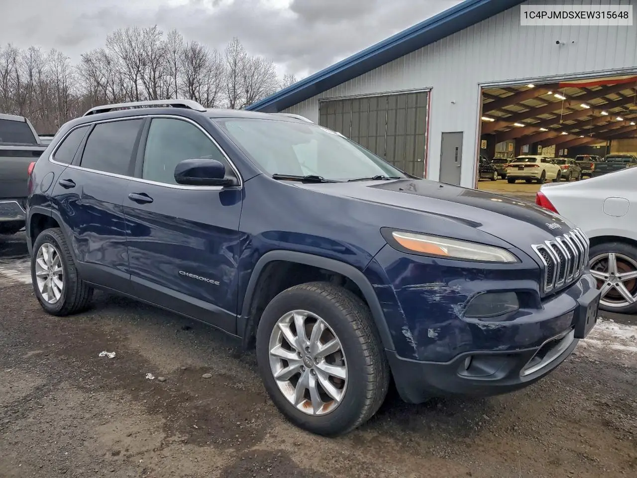 1C4PJMDSXEW315648 2014 Jeep Cherokee Limited