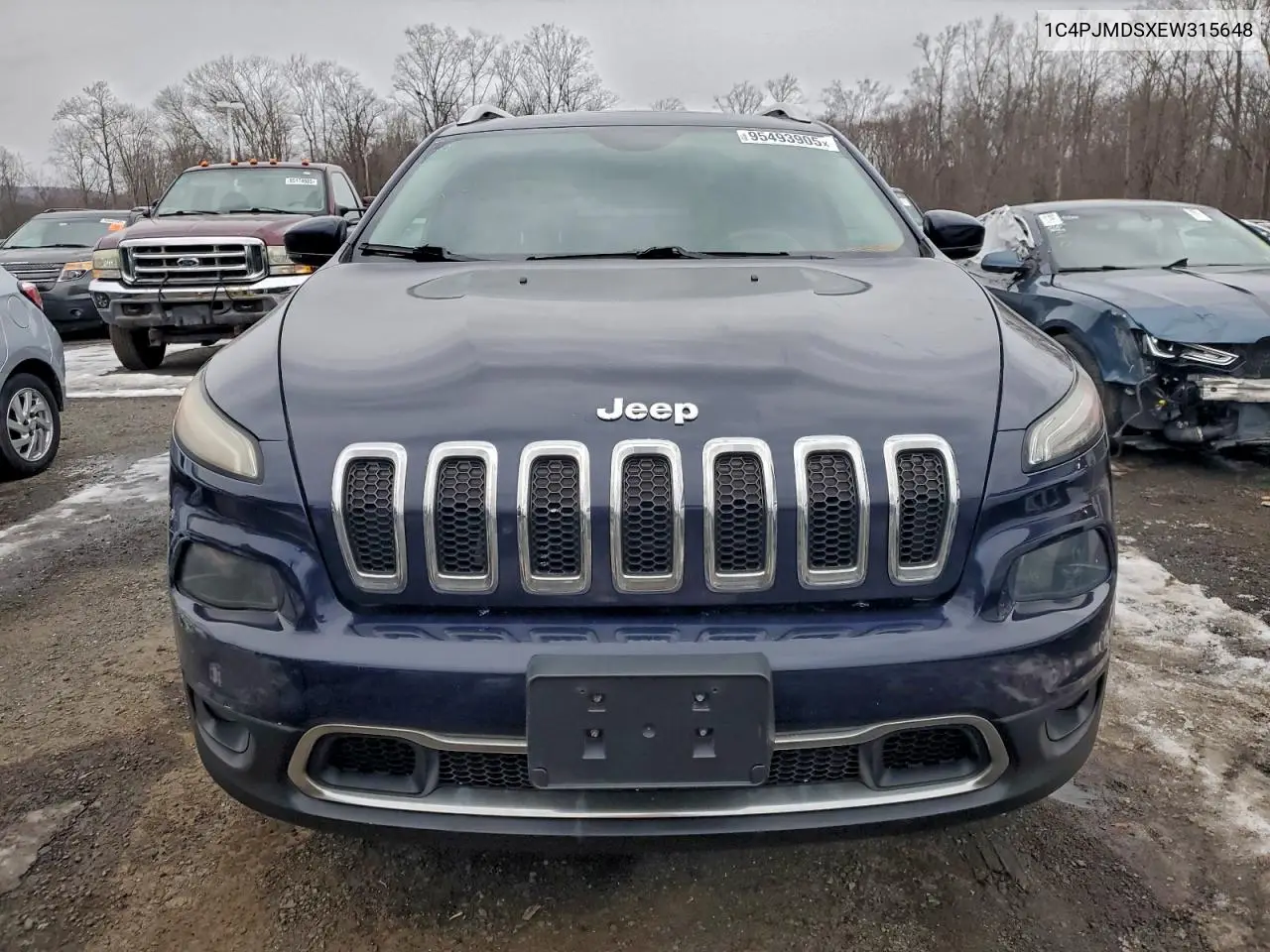 1C4PJMDSXEW315648 2014 Jeep Cherokee Limited