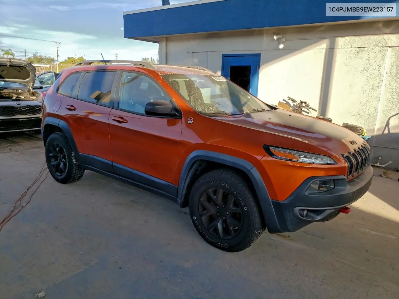 1C4PJMBB9EW223157 2014 Jeep Cherokee Trailhawk