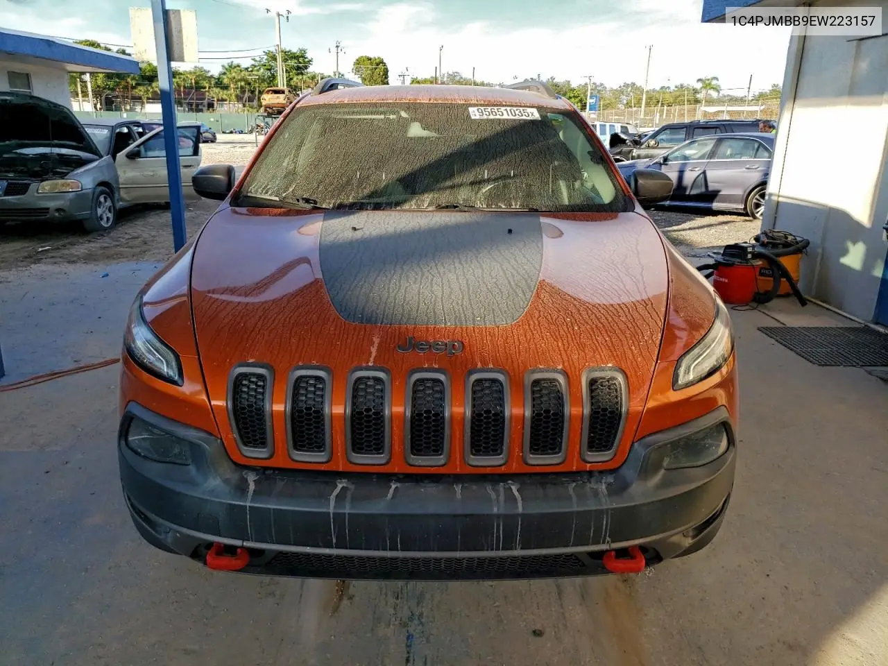 1C4PJMBB9EW223157 2014 Jeep Cherokee Trailhawk