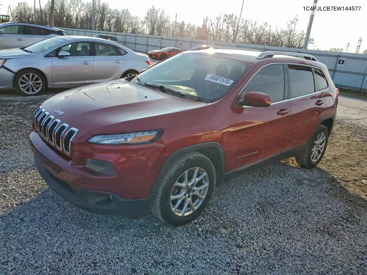1C4PJLCB7EW144577 2014 Jeep Cherokee Latitude
