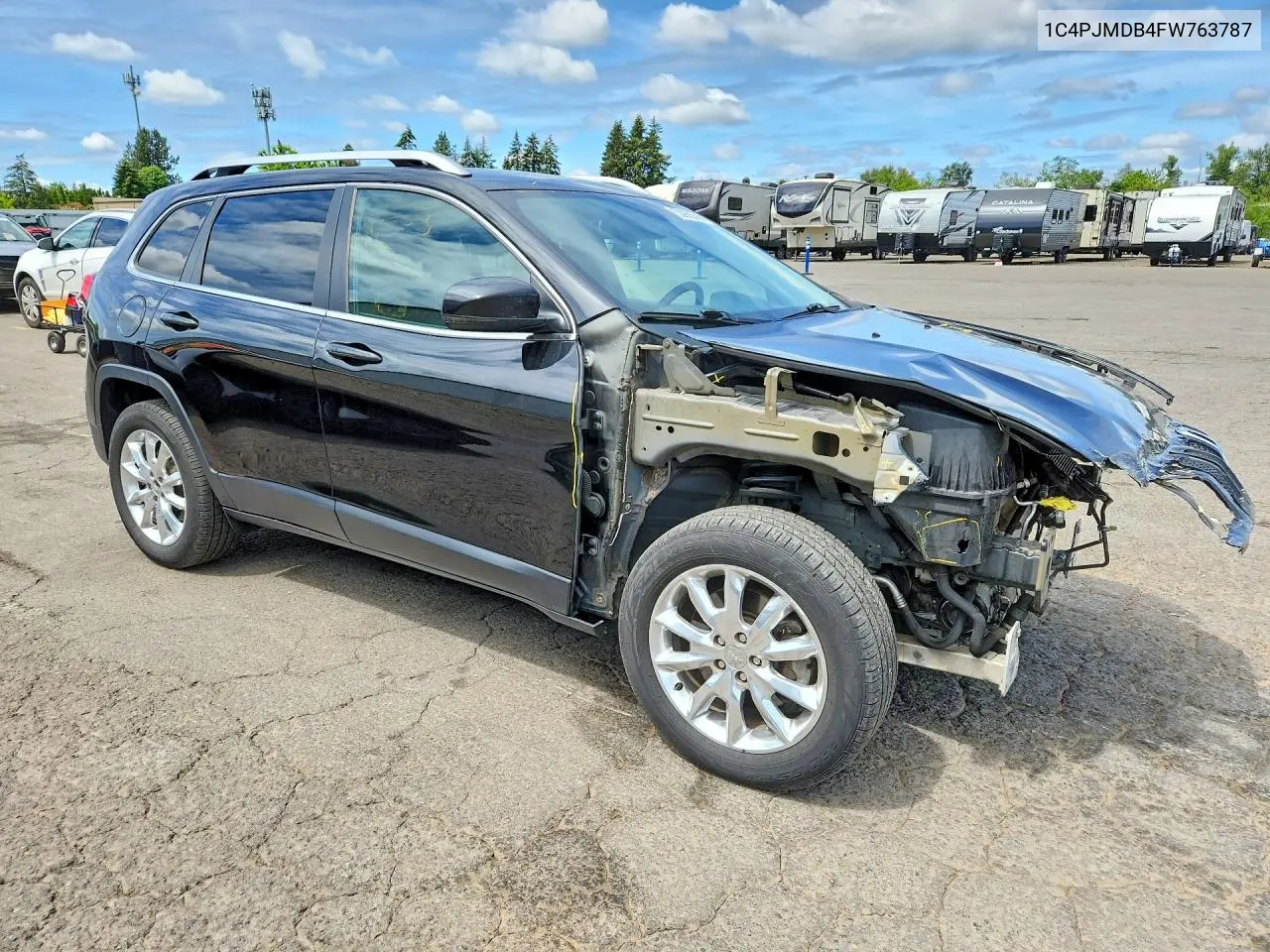1C4PJMDB4FW763787 2015 Jeep Cherokee Limited