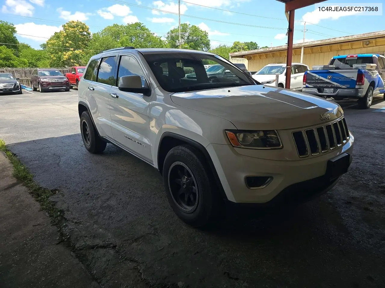 1C4RJEAG5FC217368 2015 Jeep Grand Cherokee Laredo