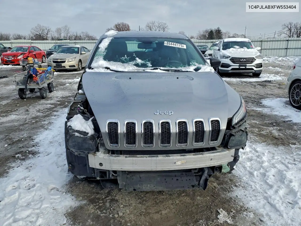 1C4PJLABXFW553404 2015 Jeep Cherokee Sport