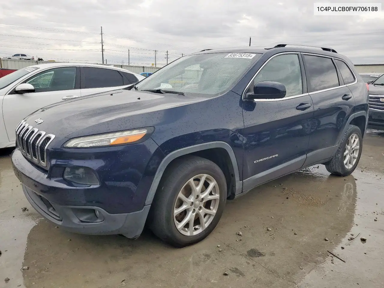 1C4PJLCB0FW706188 2015 Jeep Cherokee Latitude