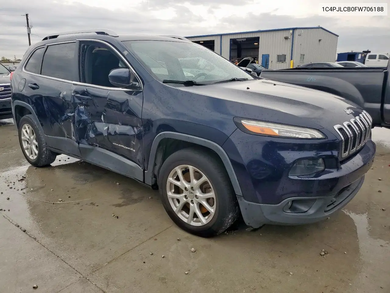 1C4PJLCB0FW706188 2015 Jeep Cherokee Latitude