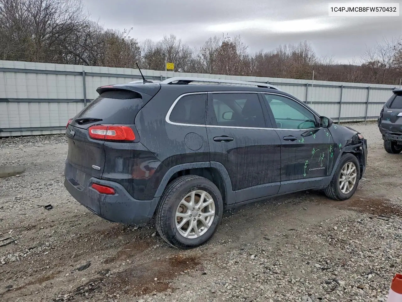 1C4PJMCB8FW570432 2015 Jeep Cherokee Latitude