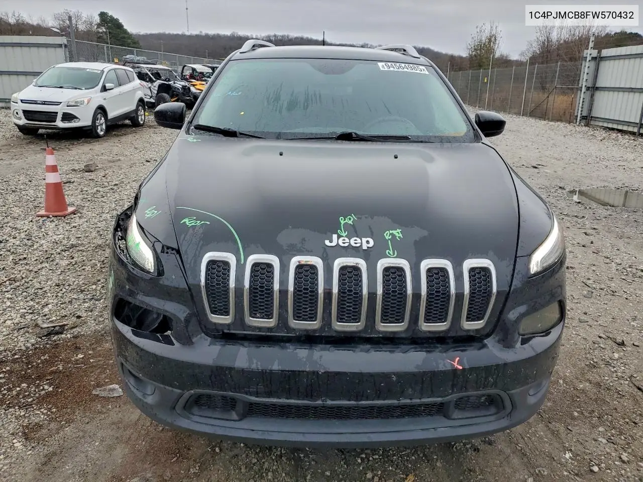 1C4PJMCB8FW570432 2015 Jeep Cherokee Latitude