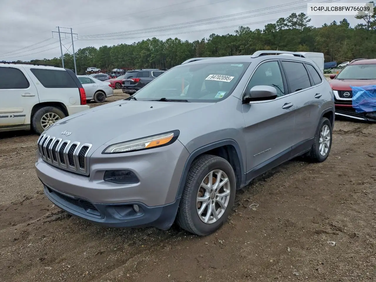 1C4PJLCB8FW766039 2015 Jeep Cherokee Latitude