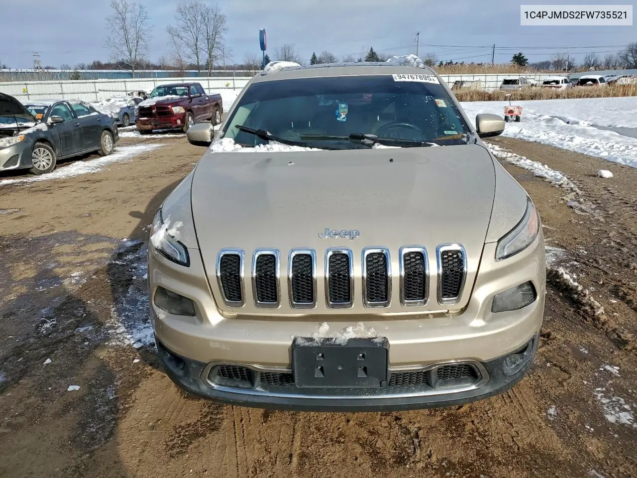 1C4PJMDS2FW735521 2015 Jeep Cherokee Limited