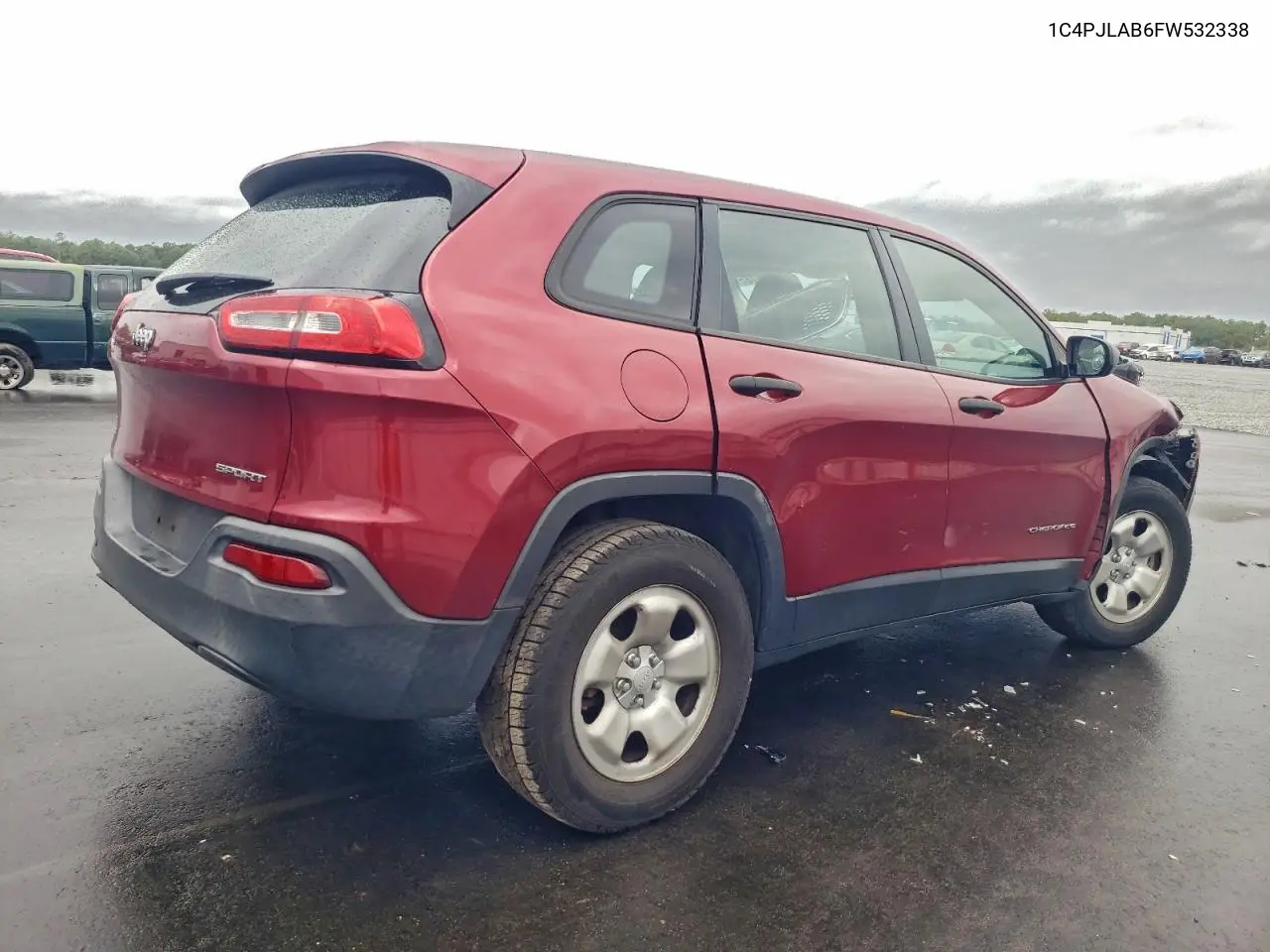 1C4PJLAB6FW532338 2015 Jeep Cherokee Sport