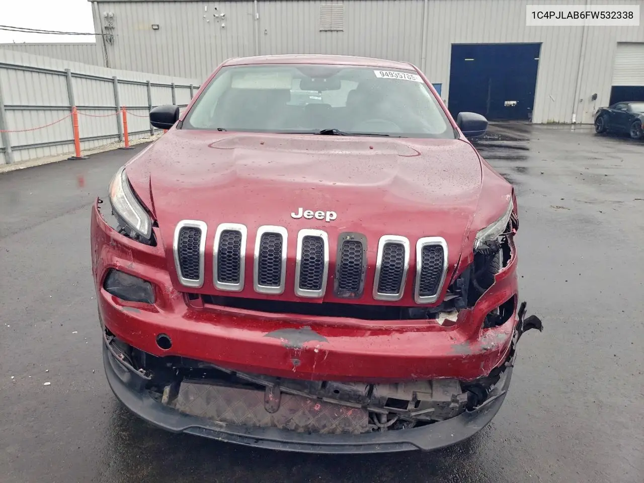 1C4PJLAB6FW532338 2015 Jeep Cherokee Sport
