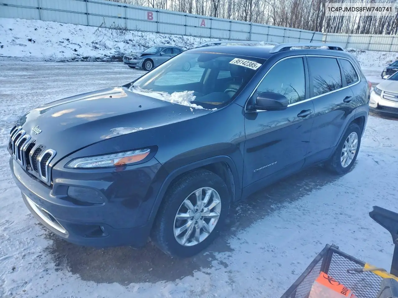 1C4PJMDS8FW740741 2015 Jeep Cherokee Limited