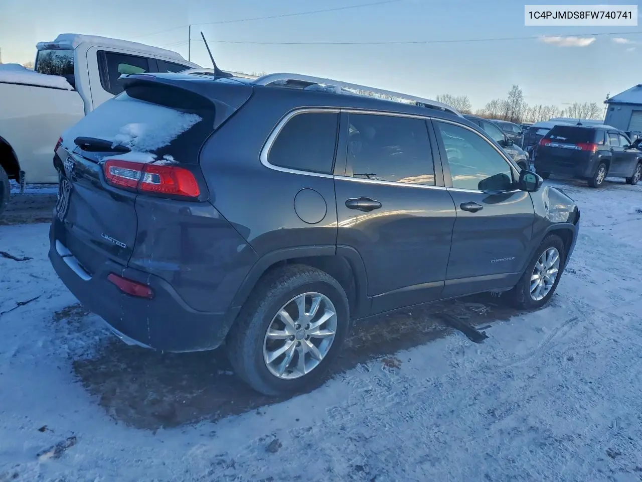 1C4PJMDS8FW740741 2015 Jeep Cherokee Limited