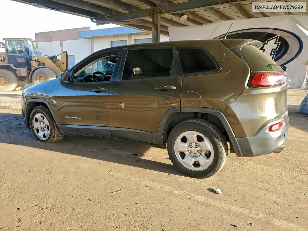 1C4PJLAB4FW579299 2015 Jeep Cherokee Sport