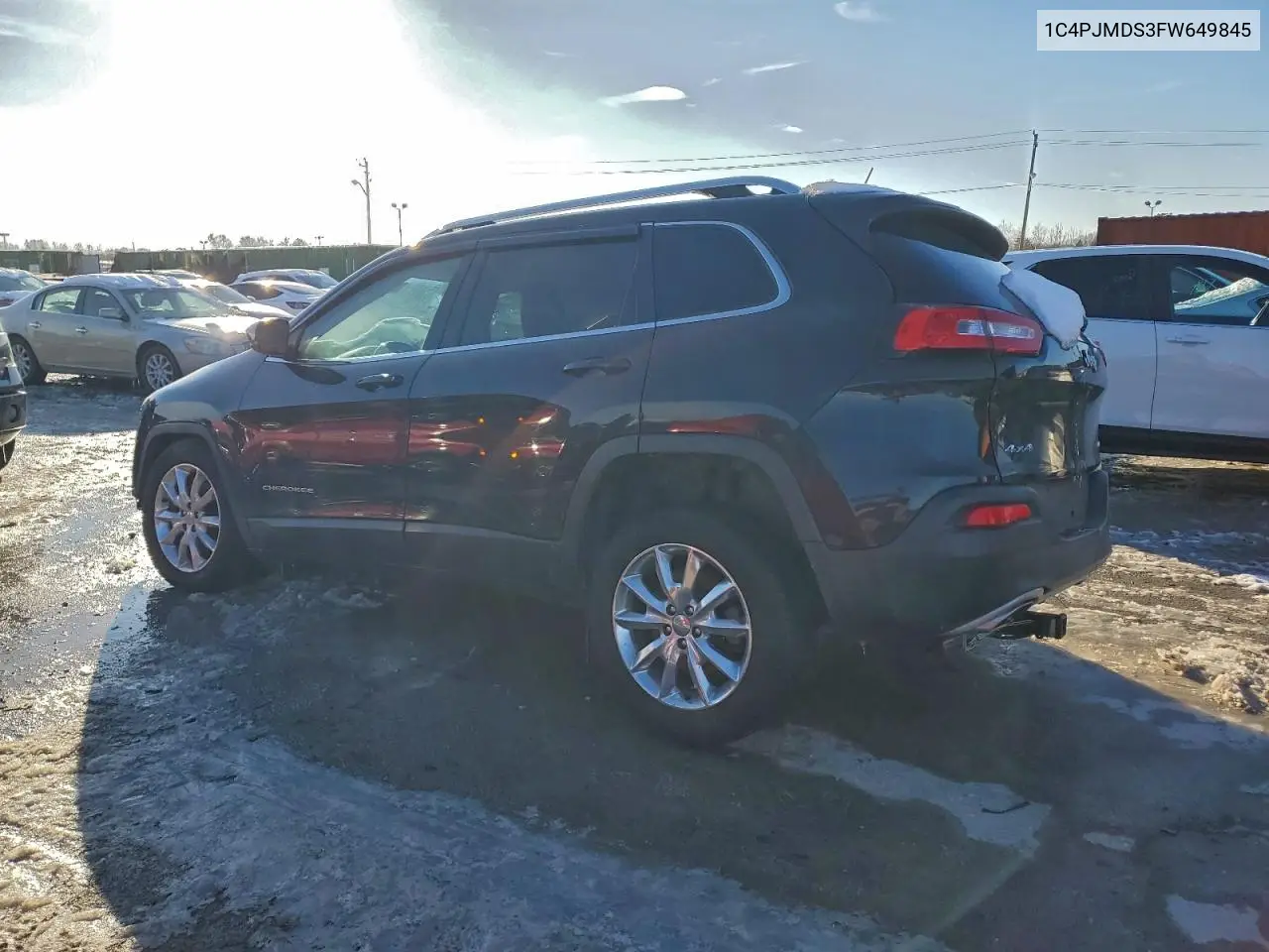 1C4PJMDS3FW649845 2015 Jeep Cherokee Limited