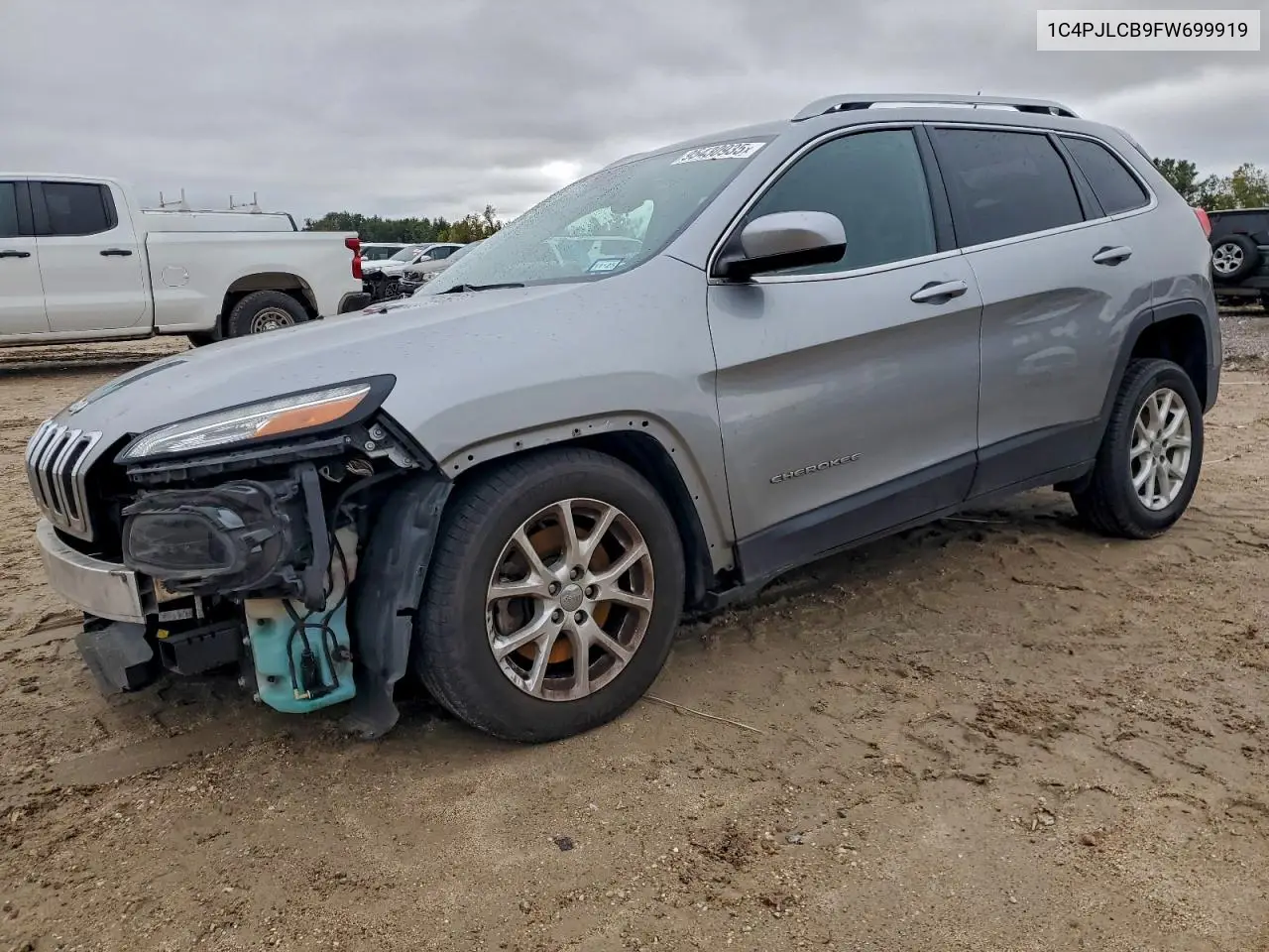 1C4PJLCB9FW699919 2015 Jeep Cherokee Latitude