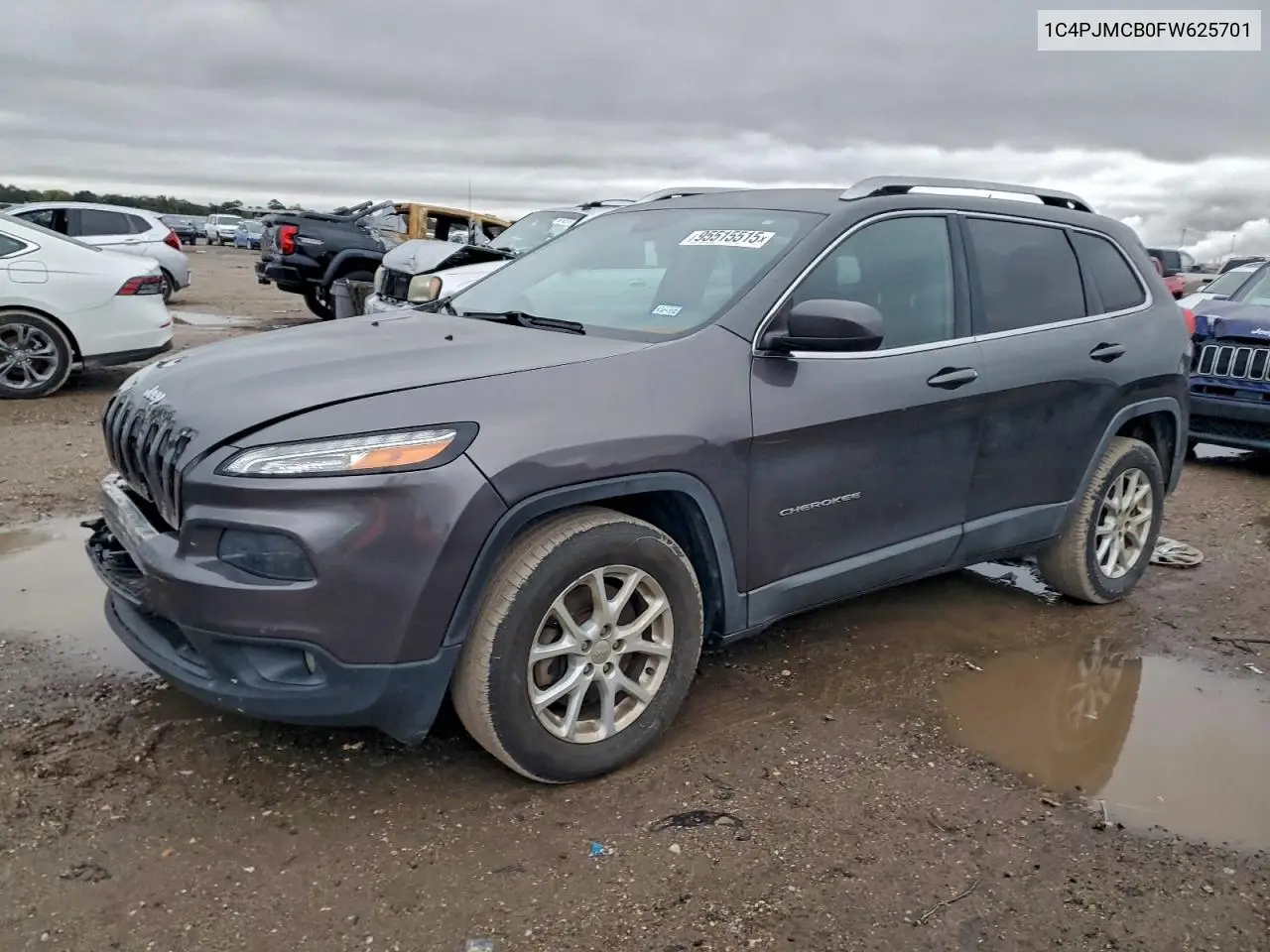 1C4PJMCB0FW625701 2015 Jeep Cherokee Latitude