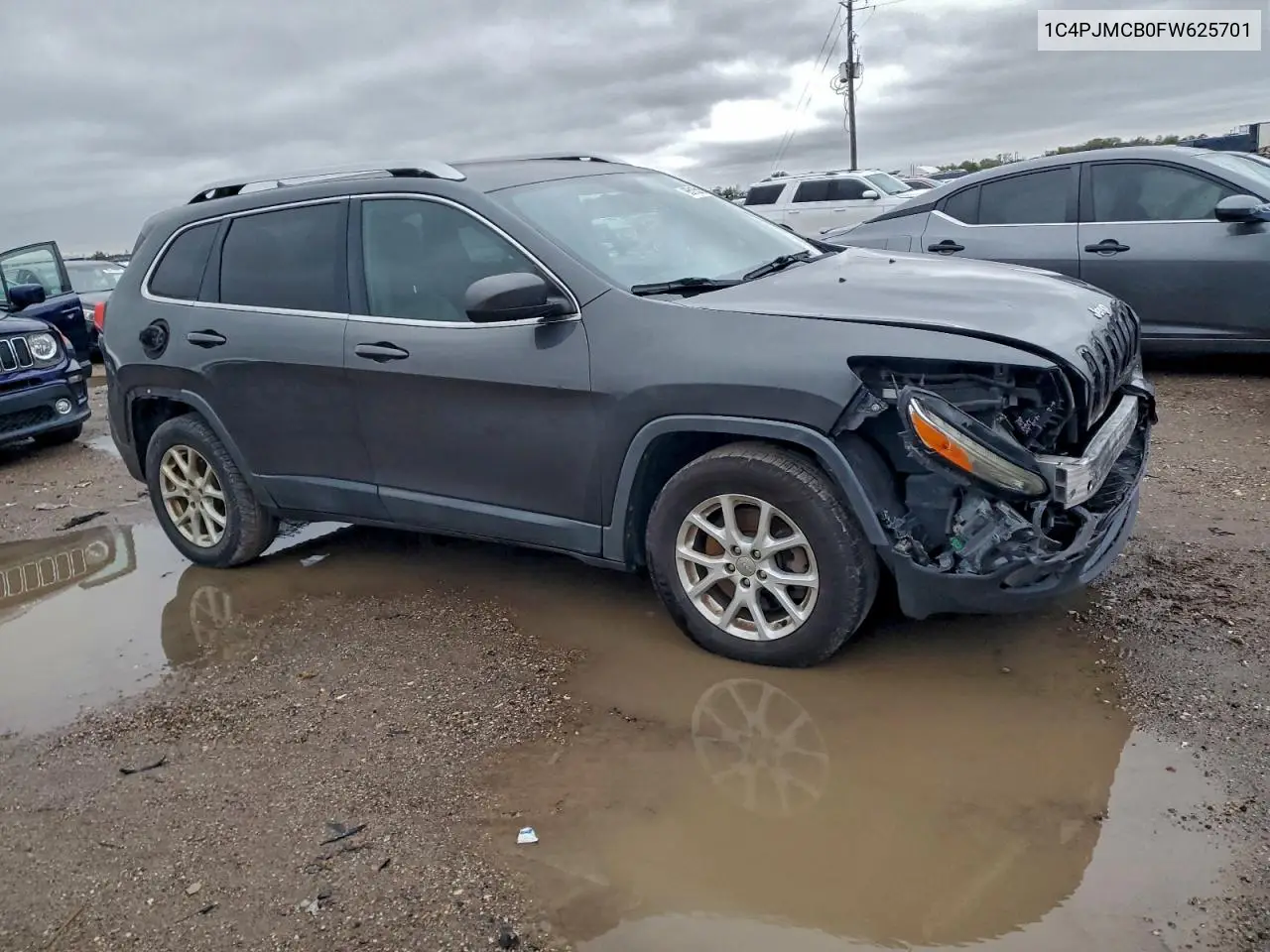 1C4PJMCB0FW625701 2015 Jeep Cherokee Latitude