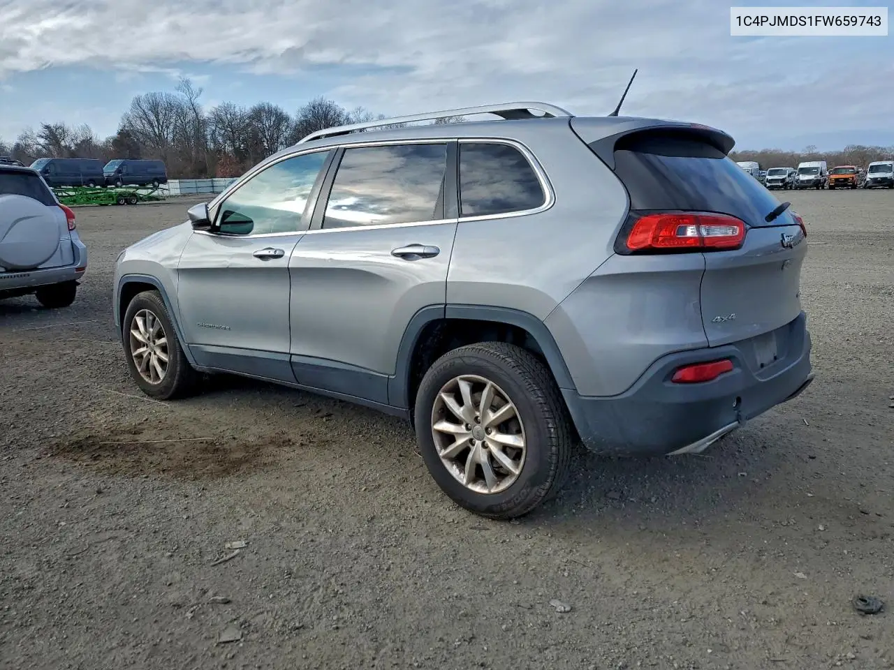 1C4PJMDS1FW659743 2015 Jeep Cherokee Limited