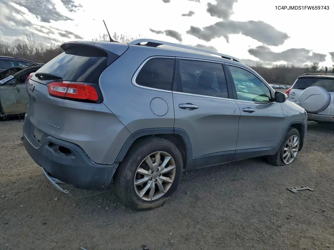 1C4PJMDS1FW659743 2015 Jeep Cherokee Limited