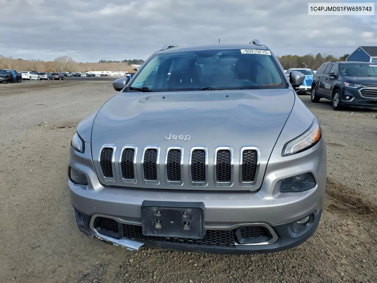 1C4PJMDS1FW659743 2015 Jeep Cherokee Limited